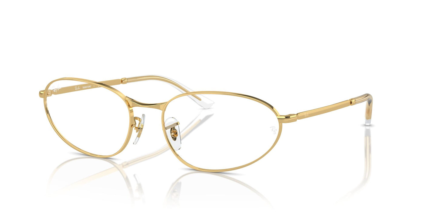 Ray-Ban RB3734 Gold/Clear/White #colour_gold-clear-white