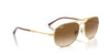 Ray-Ban Bain Bridge RB3735 Gold/Clear-Brown #colour_gold-clear-brown