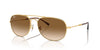 Ray-Ban Bain Bridge RB3735 Gold/Clear-Brown #colour_gold-clear-brown