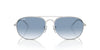 Ray-Ban Bain Bridge RB3735 Silver/Clear-Blue #colour_silver-clear-blue