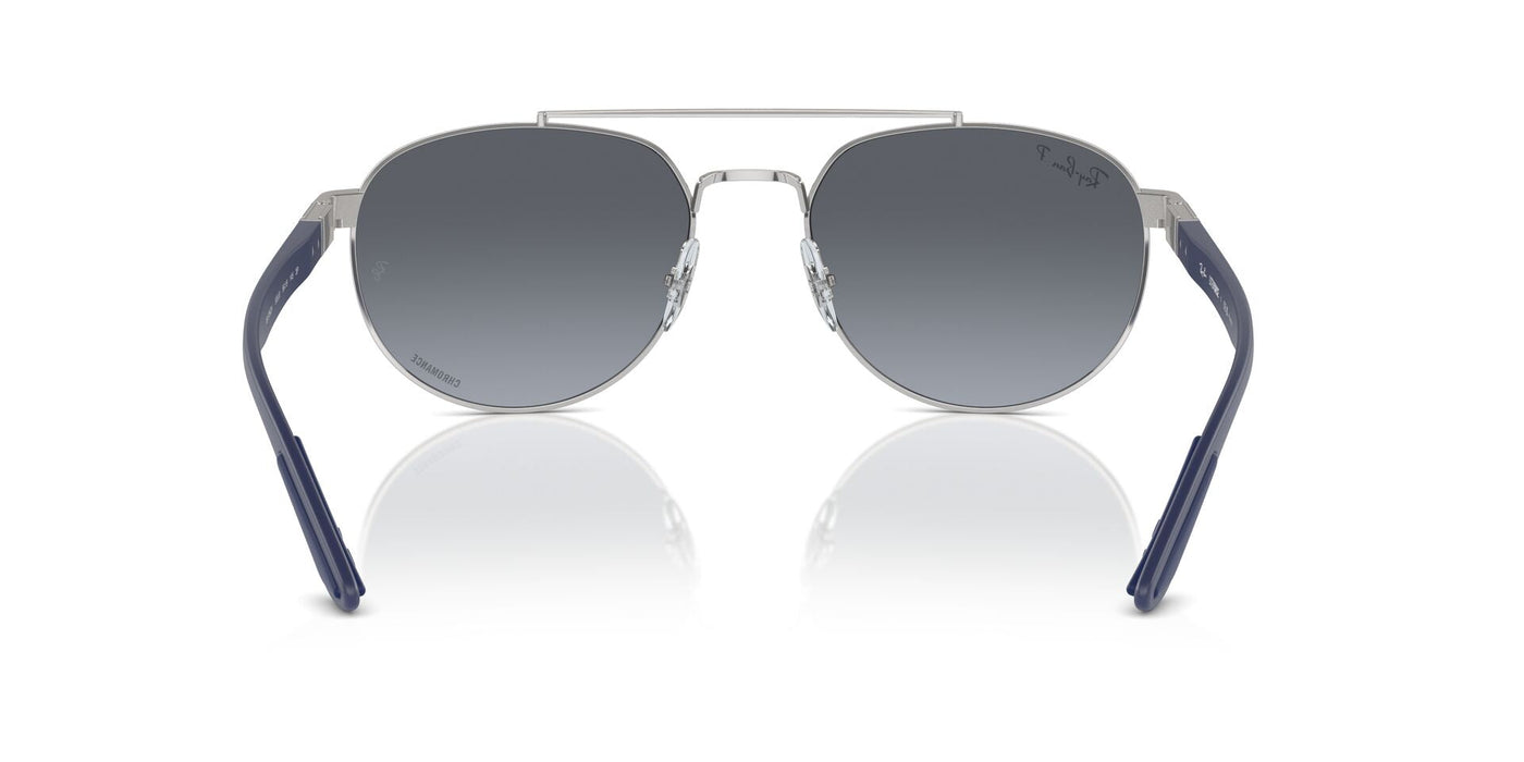 Ray-Ban RB3736CH Silver/Blue-Gold Polarised #colour_silver-blue-gold-polarised