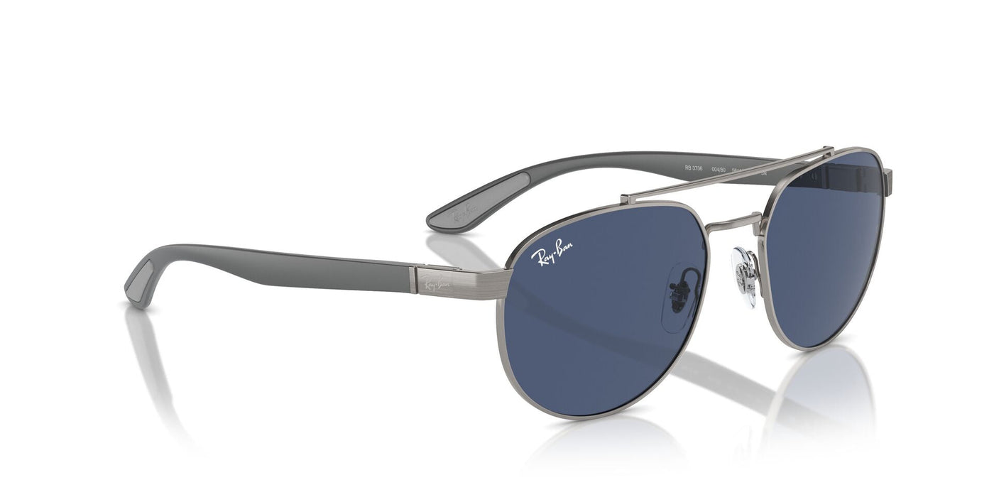 Ray-Ban RB3736 Gunmetal/Dark Blue #colour_gunmetal-dark-blue