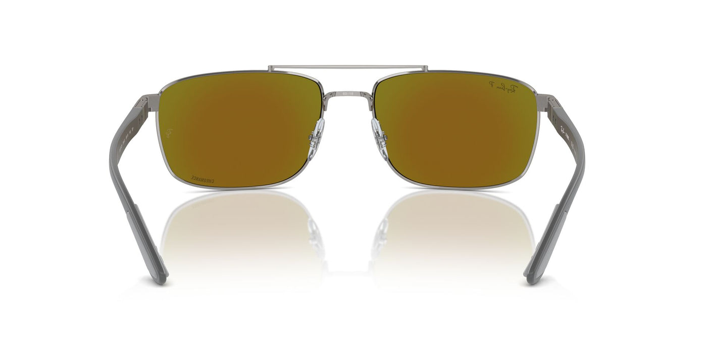 Ray-Ban RB3737CH Gunmetal/Green-Blue Polarised #colour_gunmetal-green-blue-polarised