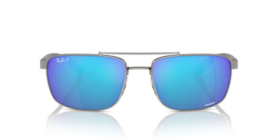 Ray-Ban RB3737CH Gunmetal/Green-Blue Polarised #colour_gunmetal-green-blue-polarised