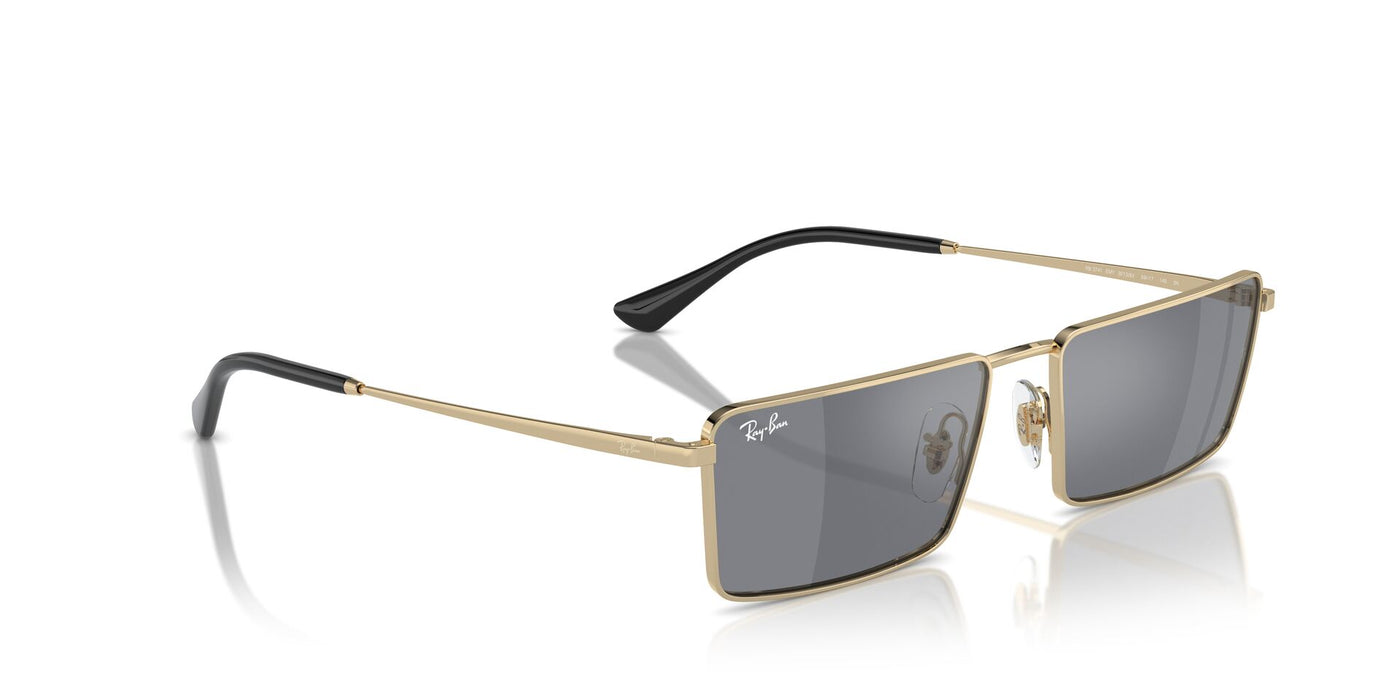 Ray-Ban Emy RB3741 Gold/Dark Grey Flash Silver #colour_gold-dark-grey-flash-silver