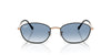 Ray-Ban RB3749 Black On Rose Gold/Clear Blue Gradient #colour_black-on-rose-gold-clear-blue-gradient