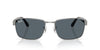 Ray-Ban RB3750 Gunmetal/Blue #colour_gunmetal-blue
