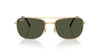 Ray-Ban RB3755 Arista Gold/Green #colour_arista-gold-green