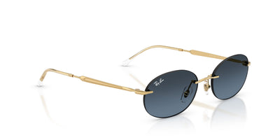 Ray-Ban RB3767 Arista Gold/Blue Dark Grey Gradient #colour_arista-gold-blue-dark-grey-gradient
