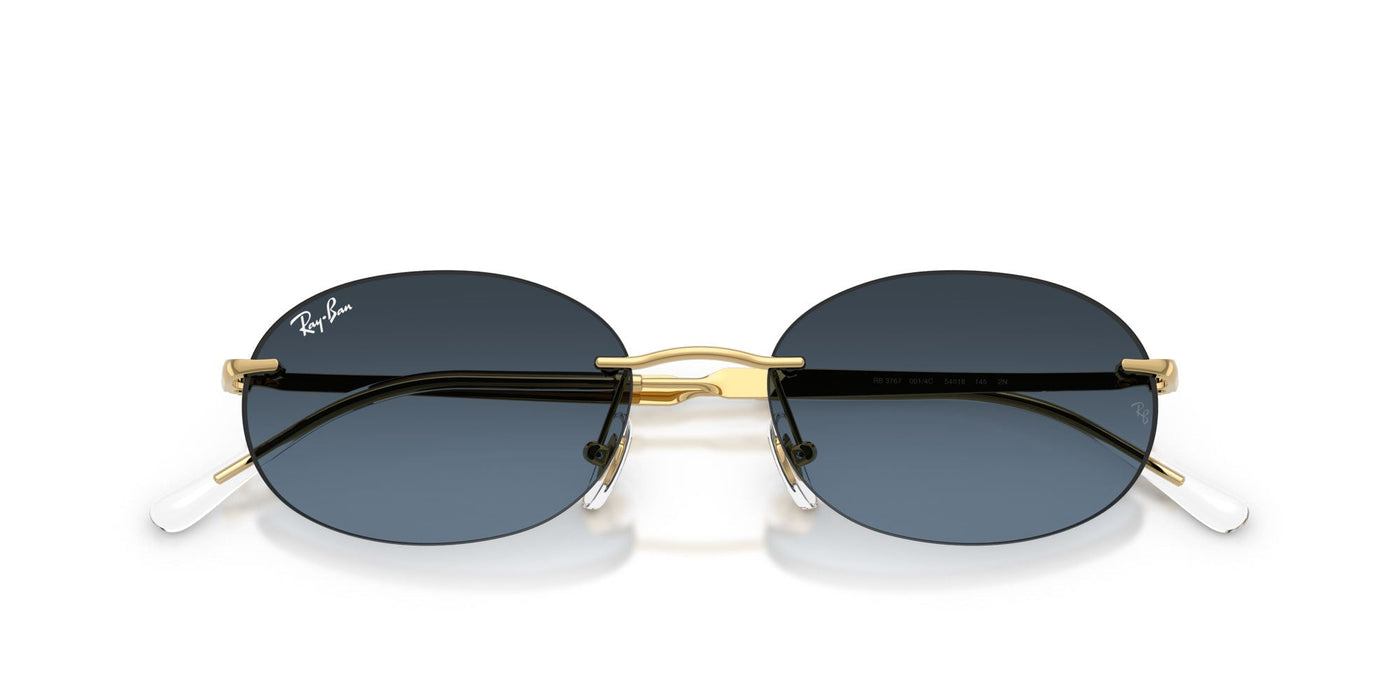 Ray-Ban RB3767 Arista Gold/Blue Dark Grey Gradient #colour_arista-gold-blue-dark-grey-gradient