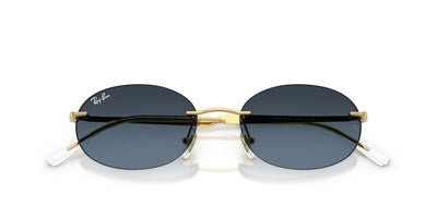 Ray-Ban RB3767 Arista Gold/Blue Dark Grey Gradient #colour_arista-gold-blue-dark-grey-gradient