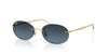 Ray-Ban RB3767 Arista Gold/Blue Dark Grey Gradient #colour_arista-gold-blue-dark-grey-gradient