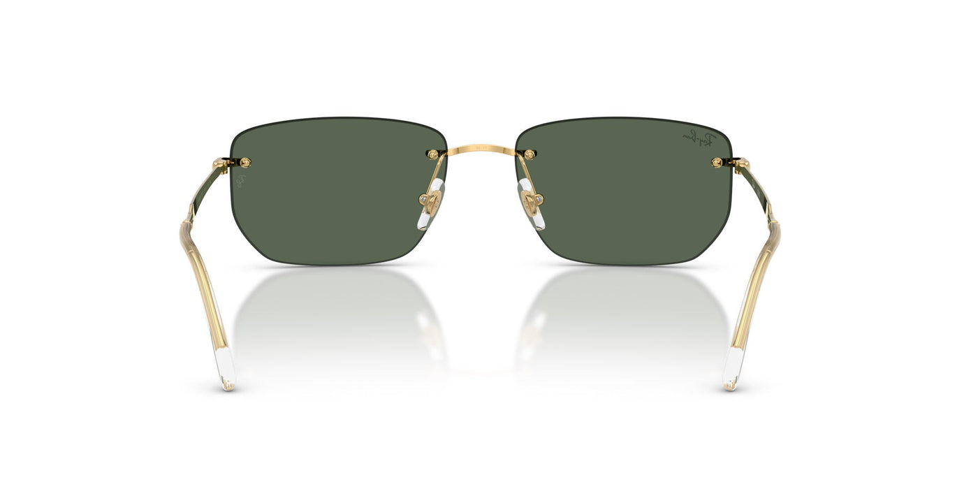 Ray-Ban RB3768 Arista Gold/Dark Green #colour_arista-gold-dark-green