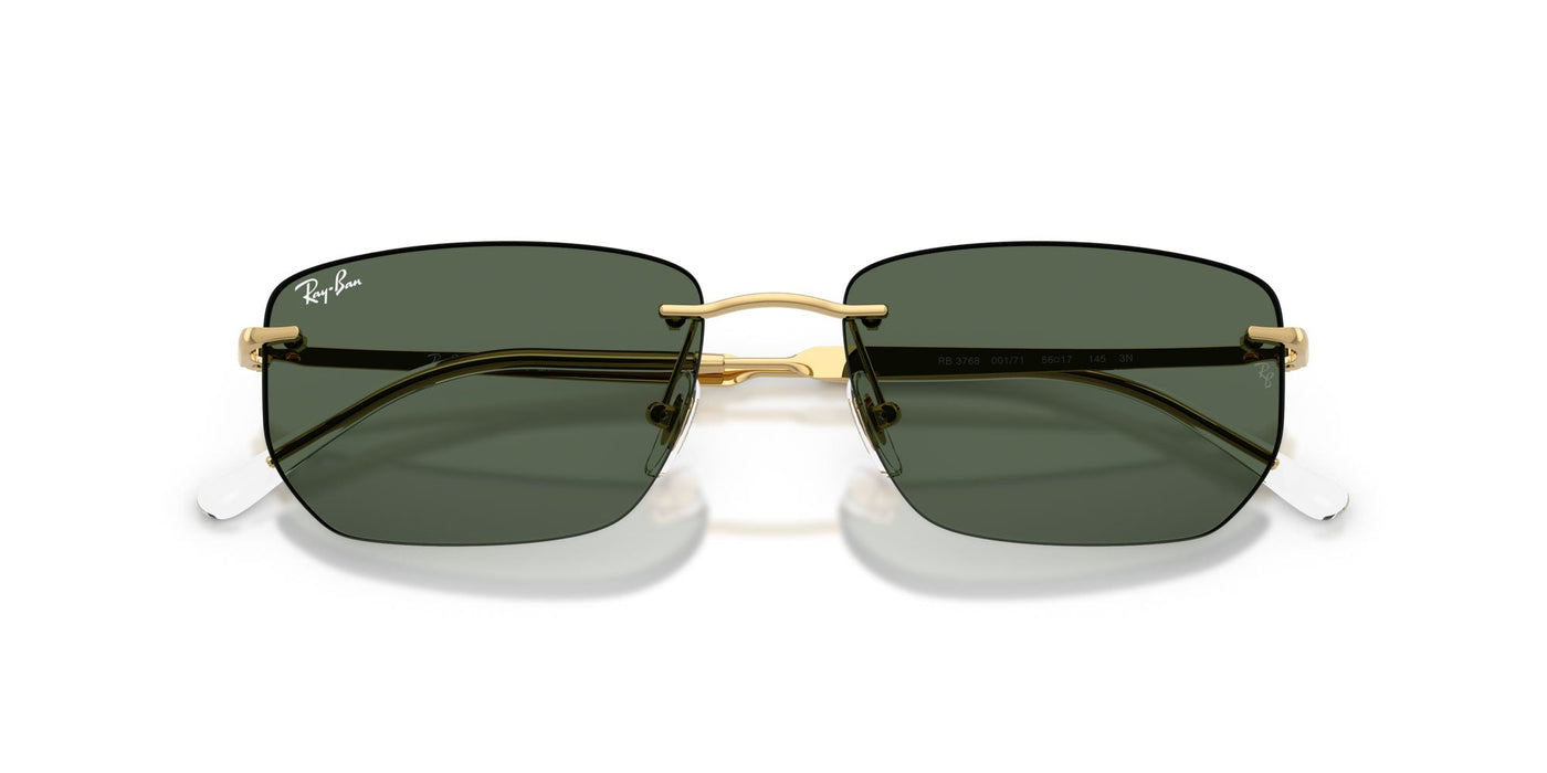 Ray-Ban RB3768 Arista Gold/Dark Green #colour_arista-gold-dark-green