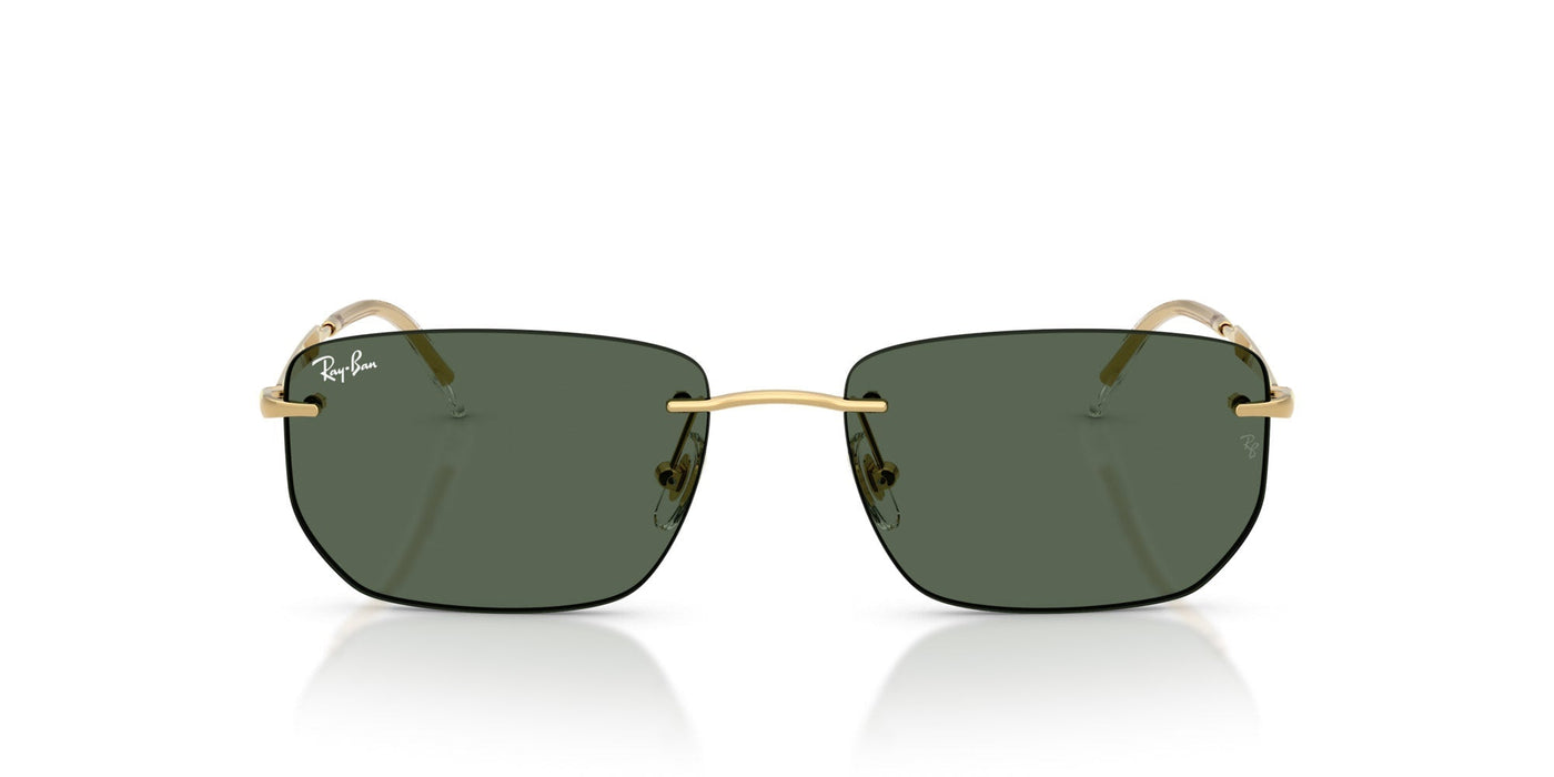 Ray-Ban RB3768 Arista Gold/Dark Green #colour_arista-gold-dark-green