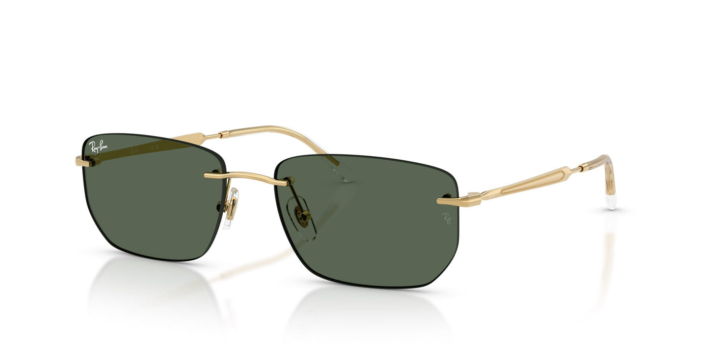 Ray-Ban RB3768 Arista Gold/Dark Green #colour_arista-gold-dark-green