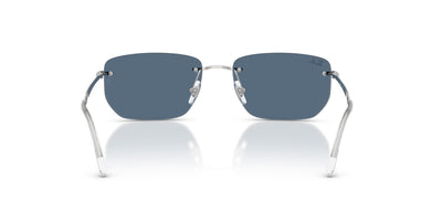 Ray-Ban RB3768 Silver/Dark Blue #colour_silver-dark-blue