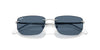Ray-Ban RB3768 Silver/Dark Blue #colour_silver-dark-blue
