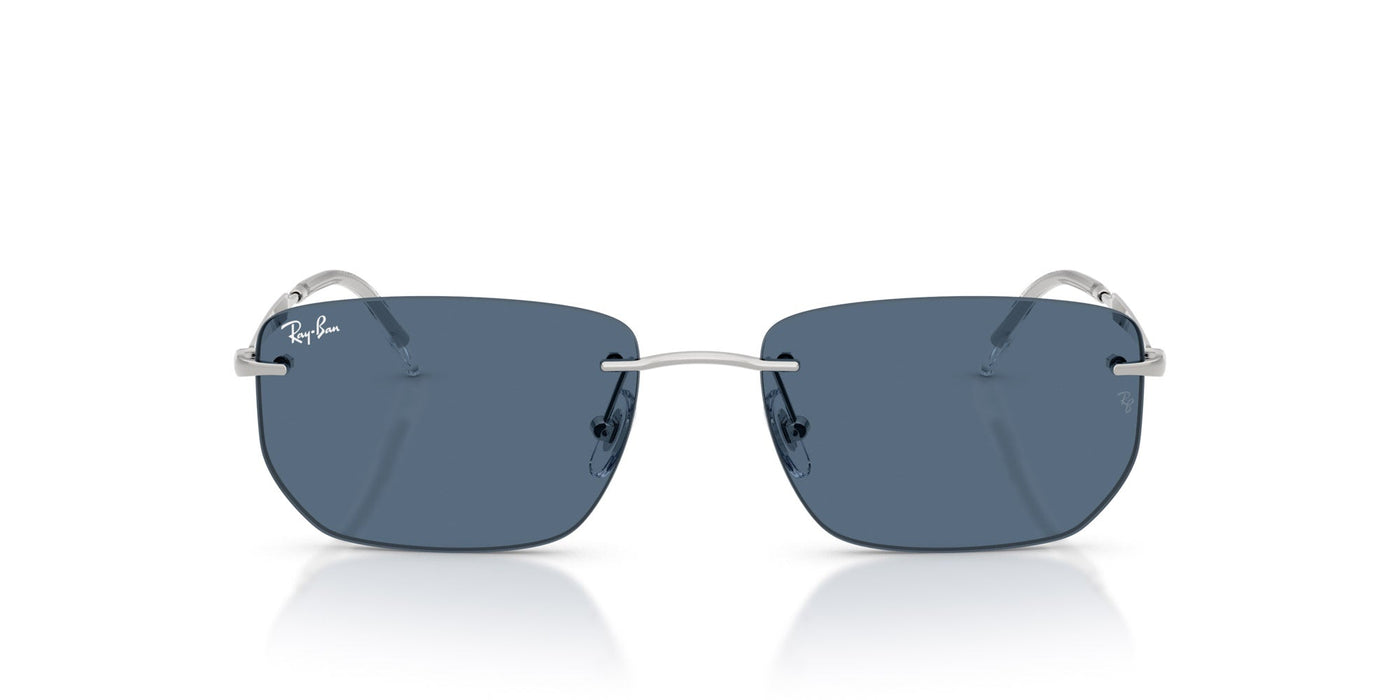 Ray-Ban RB3768 Silver/Dark Blue #colour_silver-dark-blue