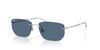 Ray-Ban RB3768 Silver/Dark Blue #colour_silver-dark-blue