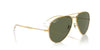 Ray-Ban Old Aviator RB3825 Gold/Green Polarised #colour_gold-green-polarised