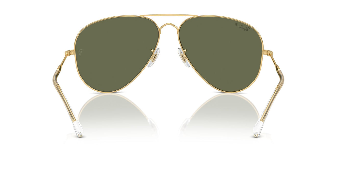 Ray-Ban Old Aviator RB3825 Gold/Green Polarised #colour_gold-green-polarised