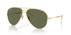 Ray-Ban Old Aviator RB3825 Gold/Green Polarised #colour_gold-green-polarised