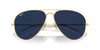 Ray-Ban Old Aviator RB3825 Gold/Clear/Blue #colour_gold-clear-blue