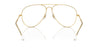 Ray-Ban Old Aviator RB3825 Gold/Clear/Blue #colour_gold-clear-blue