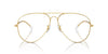 Ray-Ban Old Aviator RB3825 Gold/Clear/Blue #colour_gold-clear-blue