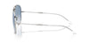 Ray-Ban Old Aviator RB3825 Silver/Clear-Blue #colour_silver-clear-blue