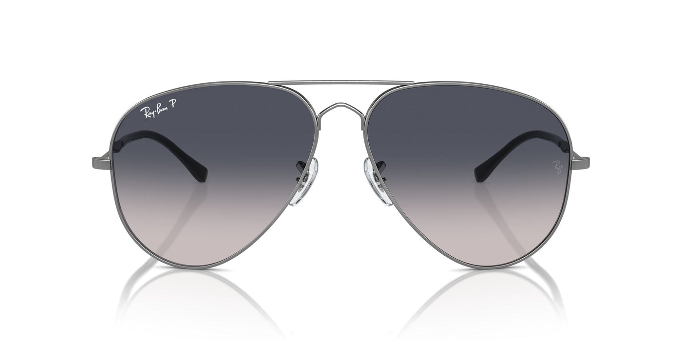 Ray-Ban Old Aviator RB3825 Gunmetal/Blue Polarised #colour_gunmetal-blue-polarised