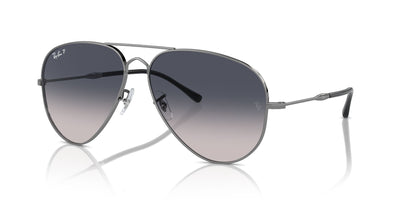 Ray-Ban Old Aviator RB3825 Gunmetal/Blue Polarised #colour_gunmetal-blue-polarised