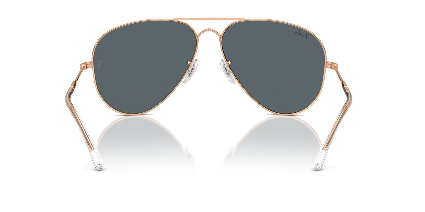 Ray-Ban Old Aviator RB3825 Rose Gold/Blue #colour_rose-gold-blue