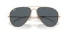 Ray-Ban Old Aviator RB3825 Rose Gold/Blue #colour_rose-gold-blue