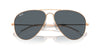 Ray-Ban Old Aviator RB3825 Rose Gold/Blue #colour_rose-gold-blue