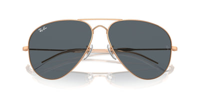 Ray-Ban Old Aviator RB3825 Rose Gold/Blue #colour_rose-gold-blue