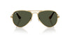 Ray-Ban Aviator Max RB3925 Arista Gold/Green #colour_arista-gold-green