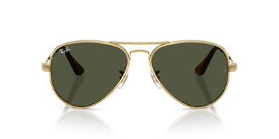 Ray-Ban Aviator Max RB3925 Arista Gold/Green #colour_arista-gold-green