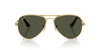 Ray-Ban Aviator Max RB3925 Arista Gold/Green #colour_arista-gold-green