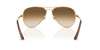 Ray-Ban Aviator Max RB3925 Arista Gold/Clear Brown Gradient #colour_arista-gold-clear-brown-gradient