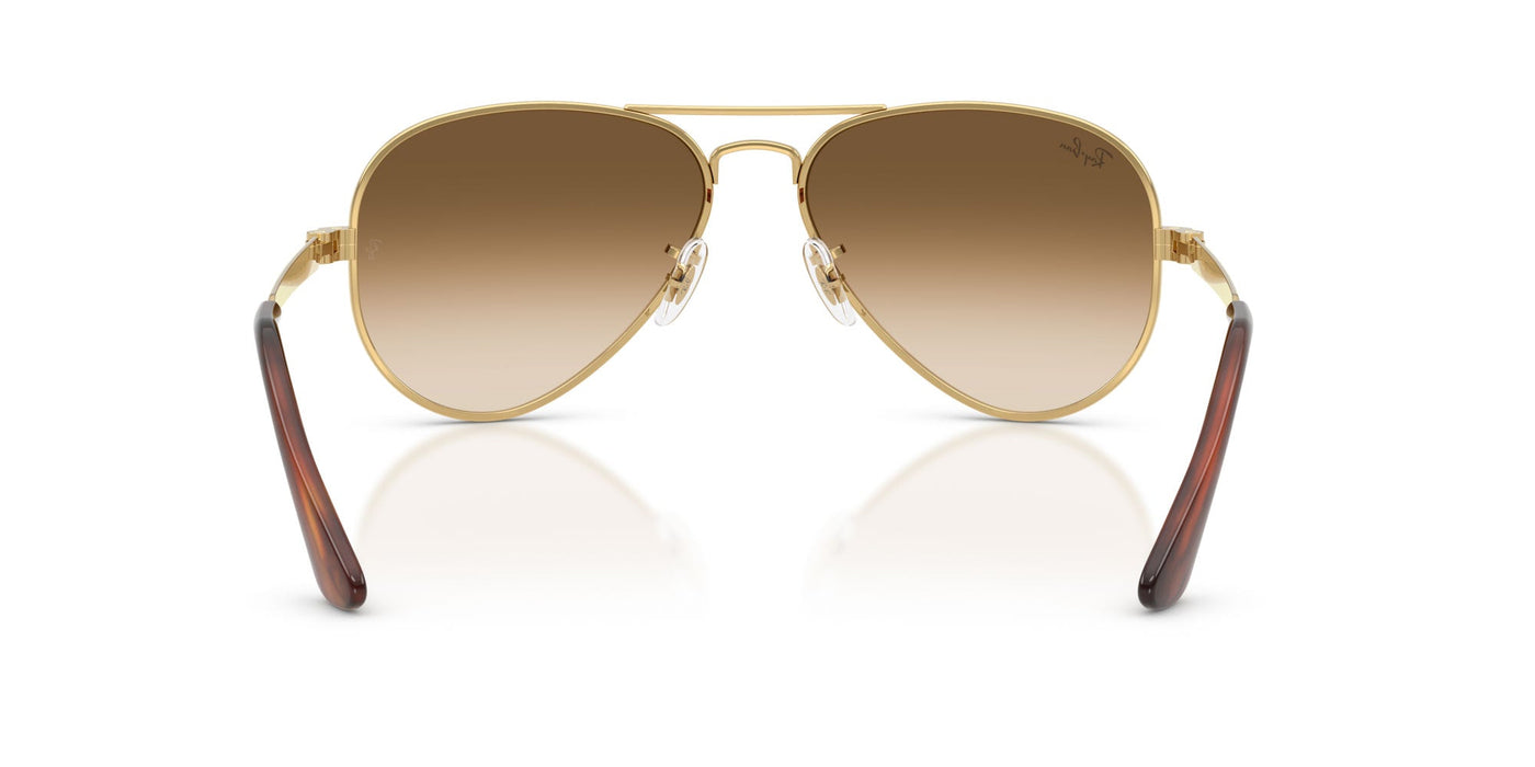 Ray-Ban Aviator Max RB3925 Arista Gold/Clear Brown Gradient #colour_arista-gold-clear-brown-gradient