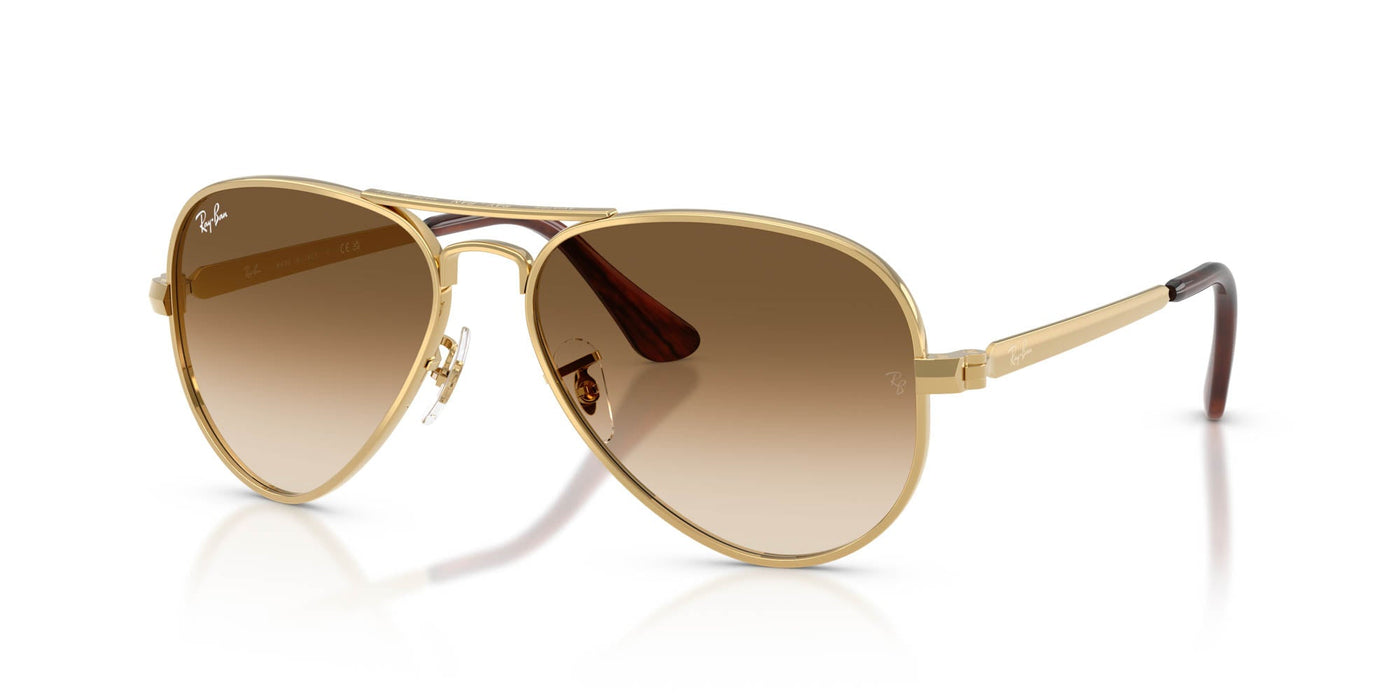 Ray-Ban Aviator Max RB3925 Arista Gold/Clear Brown Gradient #colour_arista-gold-clear-brown-gradient