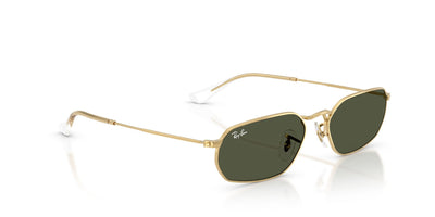 Ray-Ban RB3947 Arista Gold/Green #colour_arista-gold-green