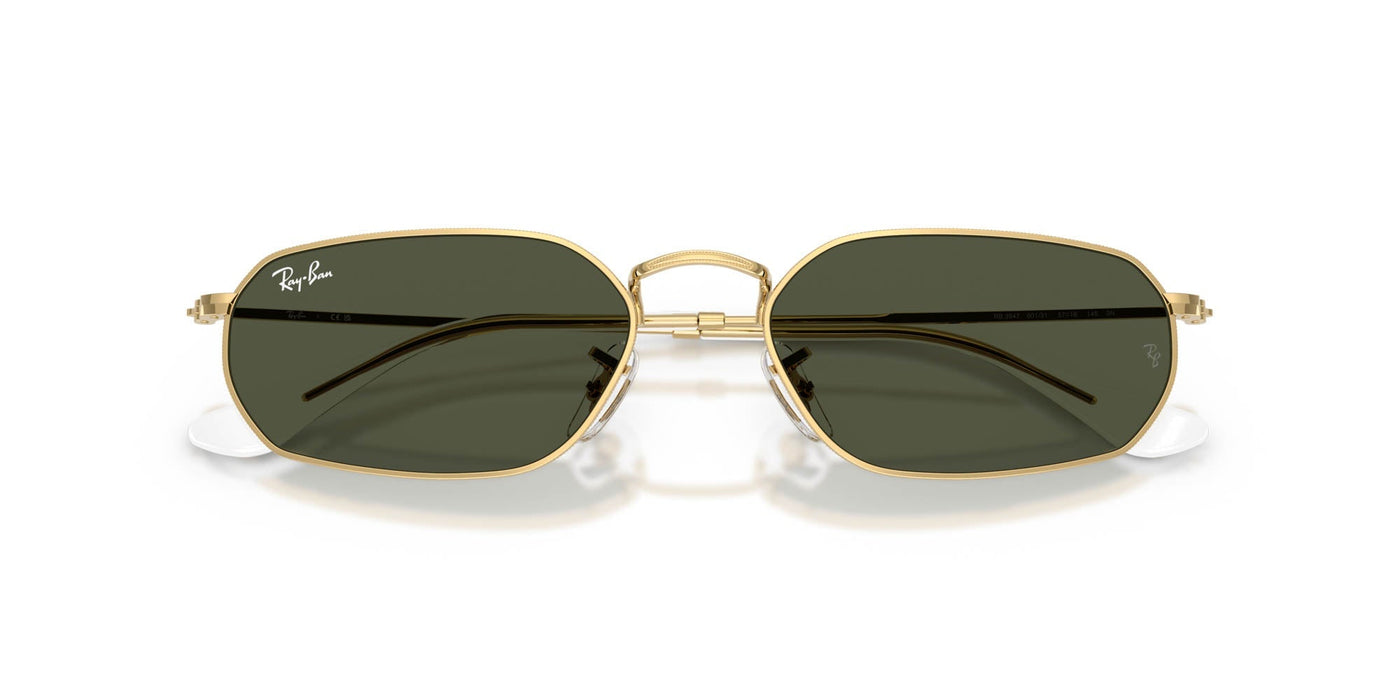 Ray-Ban RB3947 Arista Gold/Green #colour_arista-gold-green