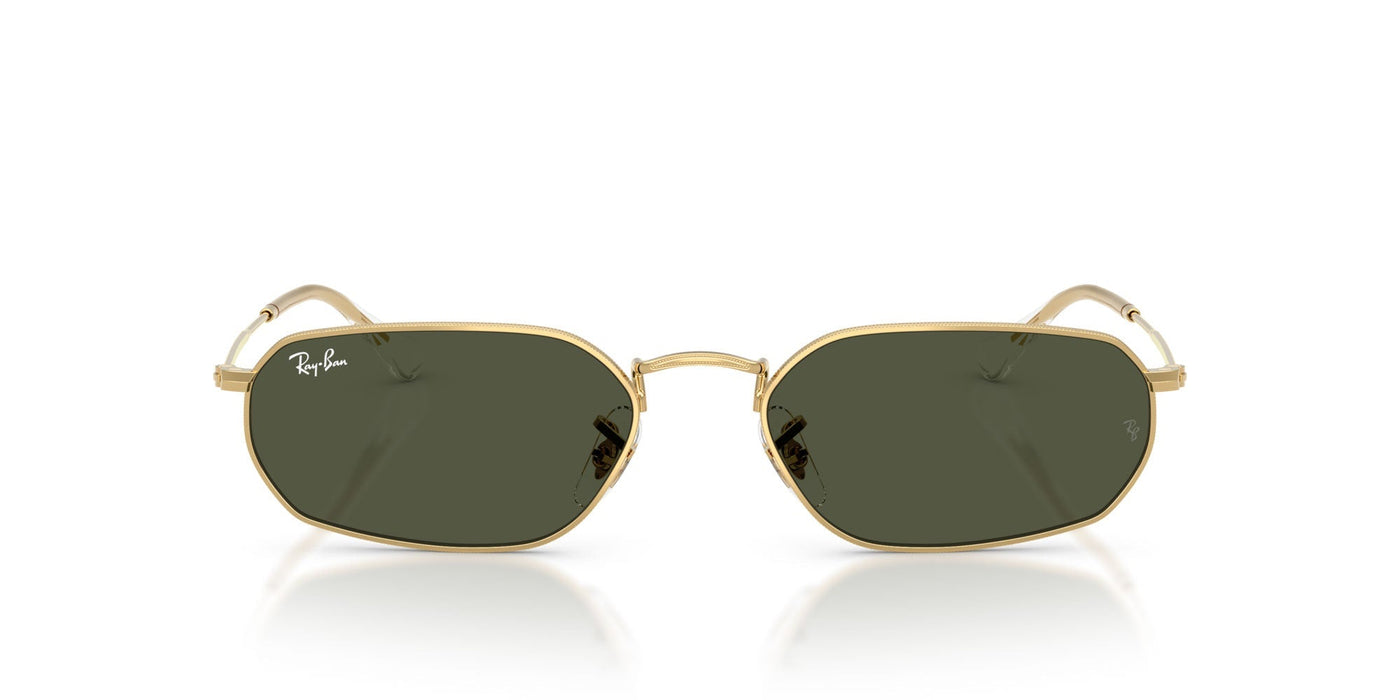 Ray-Ban RB3947 Arista Gold/Green #colour_arista-gold-green