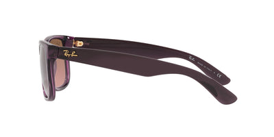 Ray-Ban Justin RB4165 Transparent Violet/Pink-Brown Gradient #colour_transparent-violet-pink-brown-gradient