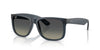 Ray-Ban Justin RB4165 Rubber Blue/Grey Gradient #colour_rubber-blue-grey-gradient