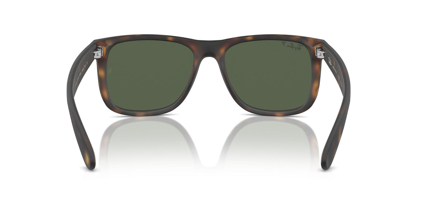 Ray-Ban Justin RB4165 Havana/Dark Green Polarised #colour_havana-dark-green-polarised