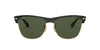 Ray-Ban Clubmaster Oversized RB4175 Black On Arista/G-15 Green #colour_black-on-arista-g-15-green
